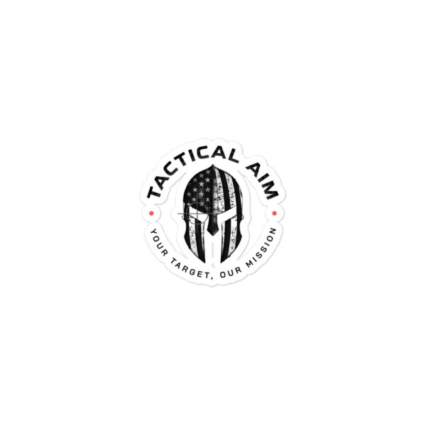 Tactical Aim Vinyl Sticker – Stick to Your Guns (and Everything Else) - Image 2