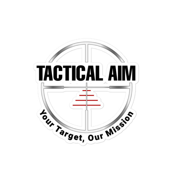 Tactical Aim Bubble-Free Stickers